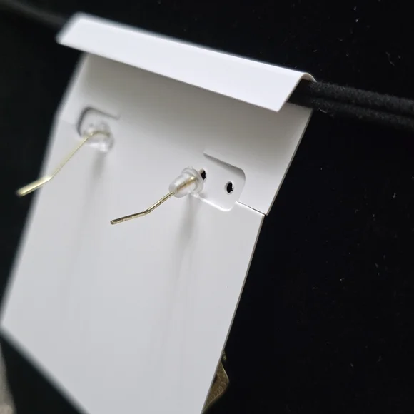 Kendra Scott Rose Gold Filigree Drop Earrings - Picture 3 of 3